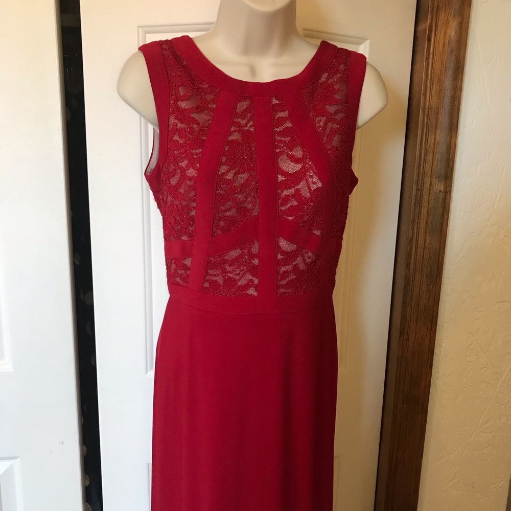 Red dress